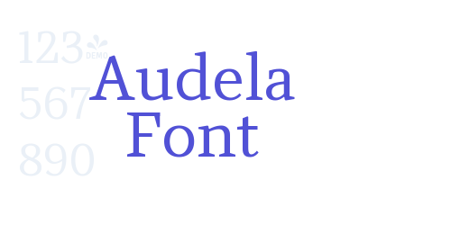 Audela Font-font-download