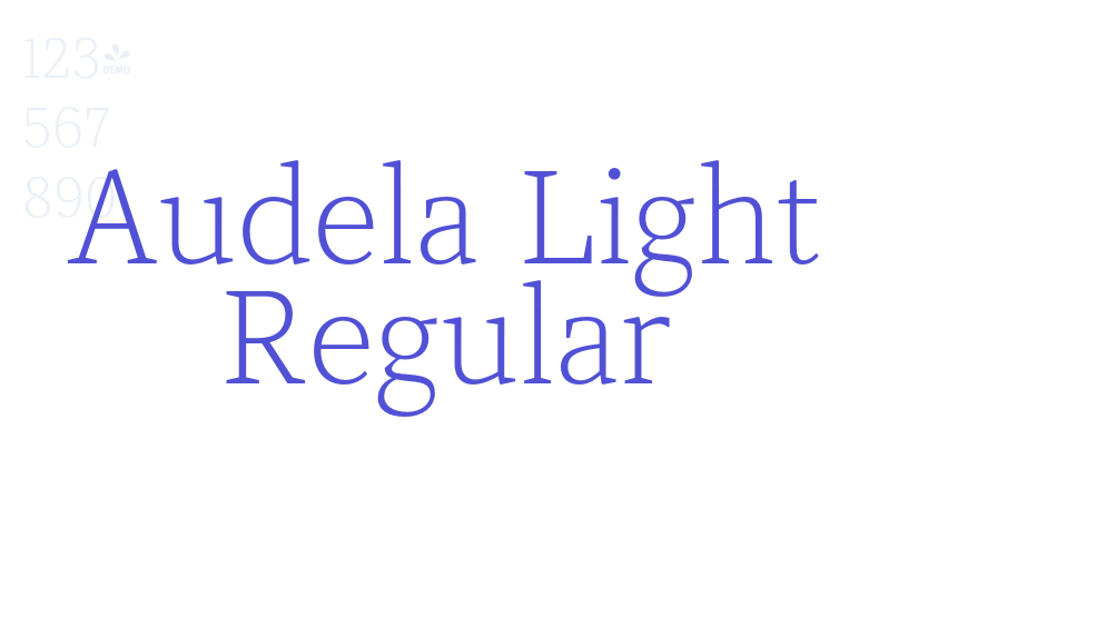 Audela Light Regular-font-download