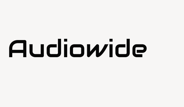 Audiowide Font