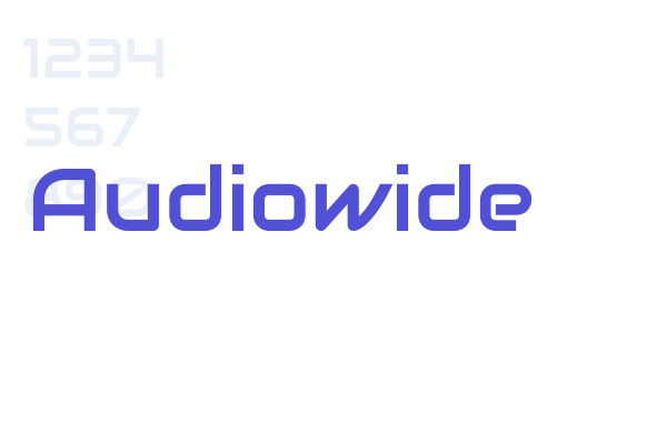 Audiowide Font Download