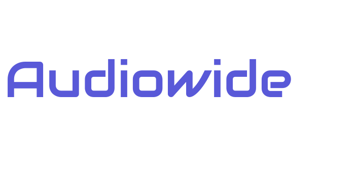 Audiowide Font