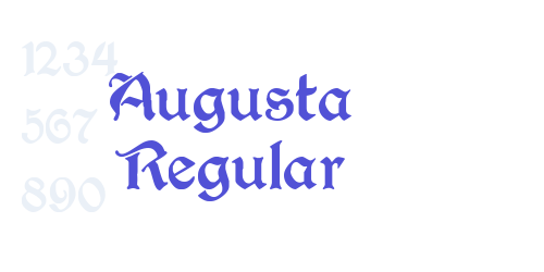Augusta Regular-font-download