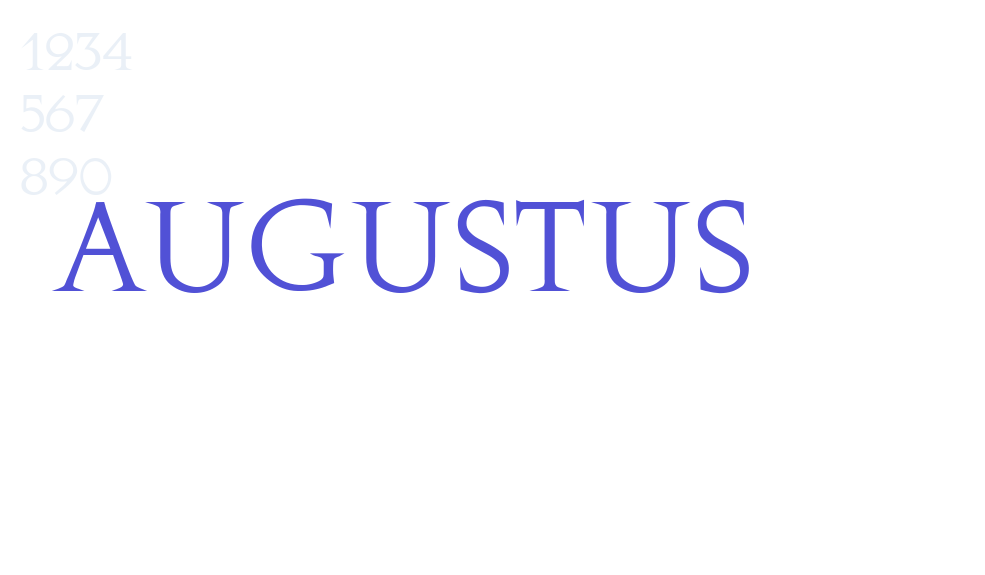 Augustus-font-download