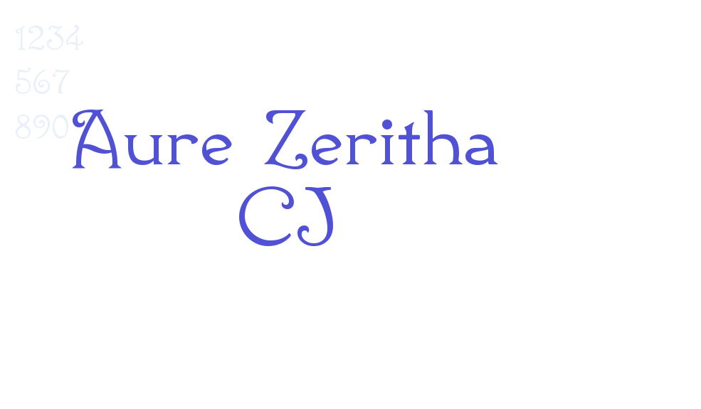 Aure Zeritha CJ-font-download