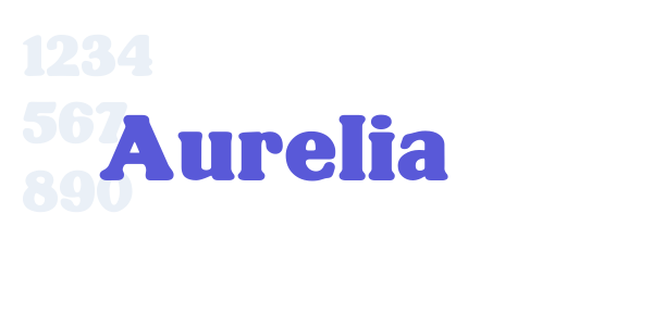 Aurelia font free