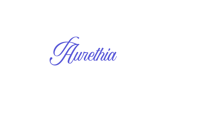 Aurethia Font