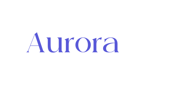 Aurora Font Download