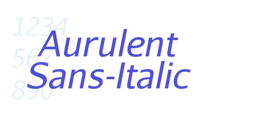Aurulent Sans-Italic-font-download