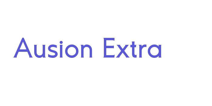 Ausion Extra Font Download