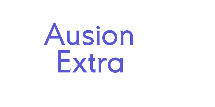 Ausion Extra Font