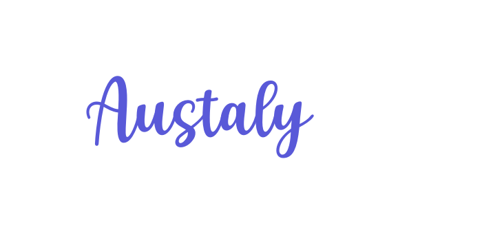 Austaly Font Download