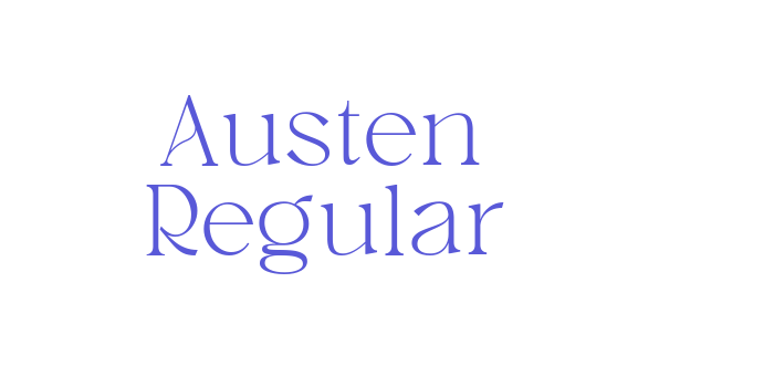 Austen Regular Font Download