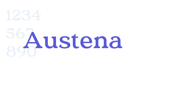 Austena font free