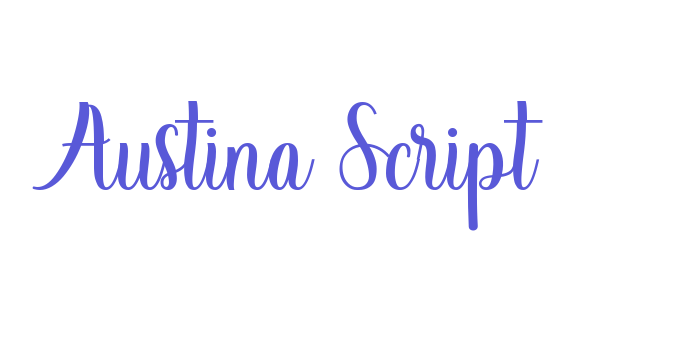 Austina Script Font Download