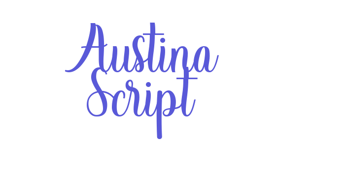 Austina Script Font