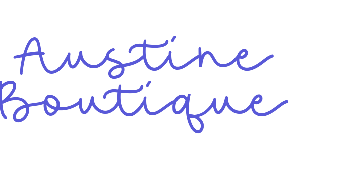 Austine Boutique Font