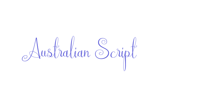 Australian Script Font Download