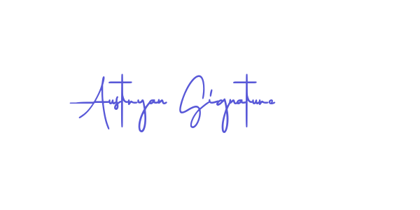 Austryan Signature font free