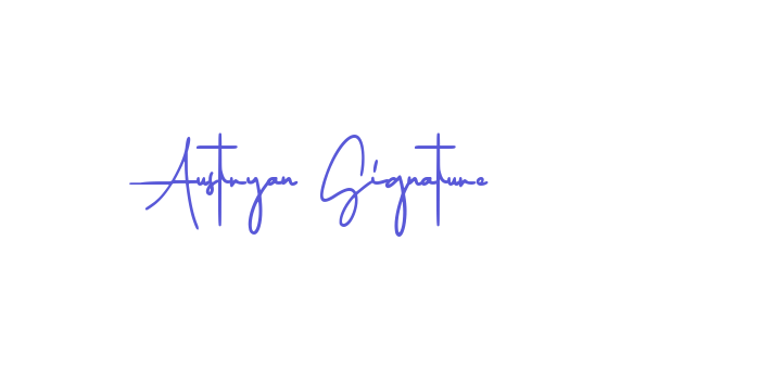 Austryan Signature Font Download