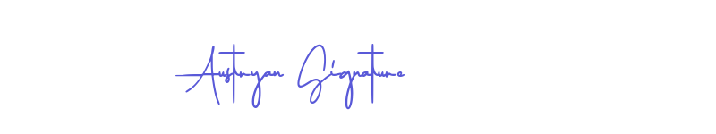 Austryan Signature-related font
