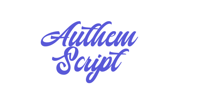 Authem Script Font Download