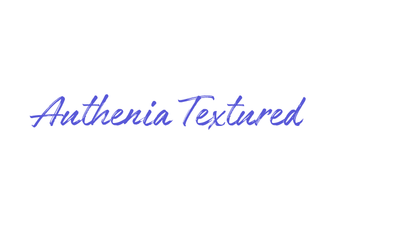 Authenia Textured Font Download