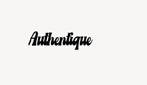 Authentique Font