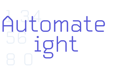 Automate Light Font Download