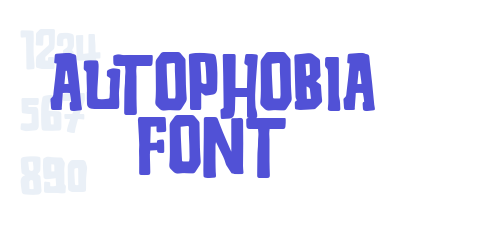 Autophobia Font-font-download