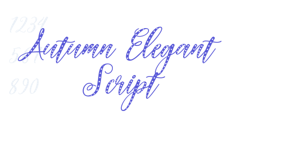 Autumn Elegant Script font free