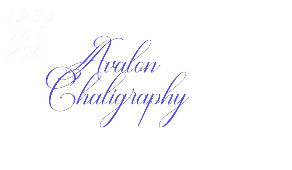 Avalon Chaligraphy-font-download