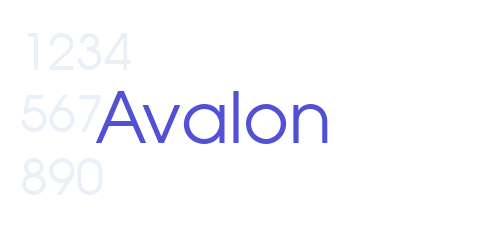 Avalon-font-download