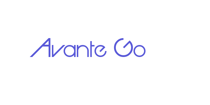 Avante Go Font Download