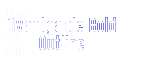 Avantgarde Bold Outline-font-download