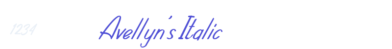 Avellyn’s Italic