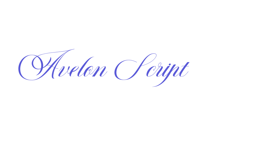 Avelon Script Font Download