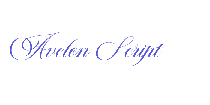 Avelon Script Font Download