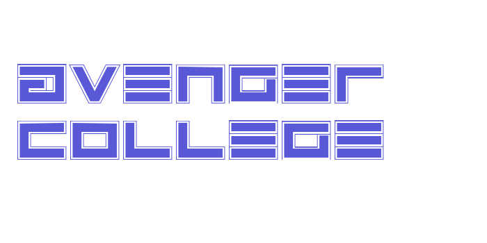 Avenger College Font Download