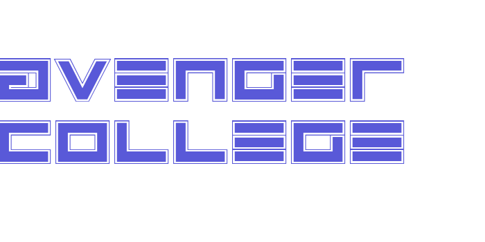 Avenger College Font