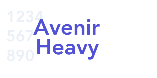 Avenir Heavy-font-download