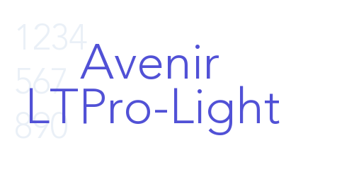 Avenir LTPro-Light-font-download