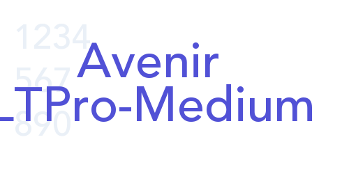 Avenir LTPro-Medium-font-download