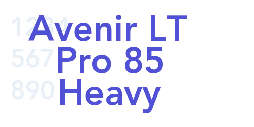 Avenir LT Pro 85 Heavy-font-download