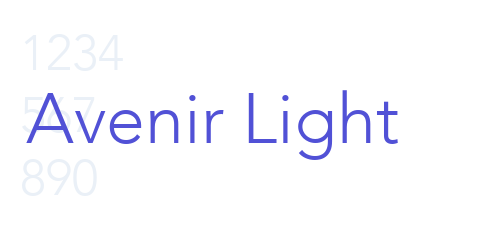 Avenir Light-font-download