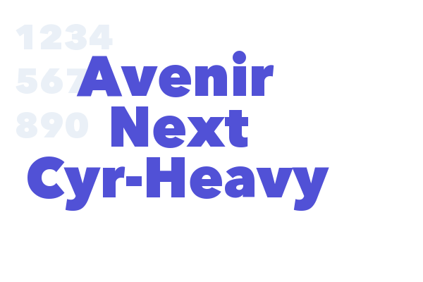 Avenir Next Cyr-Heavy