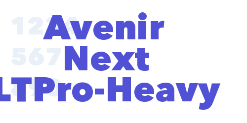 Avenir Next LTPro-Heavy-font-download
