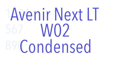 Avenir Next LT W02 Condensed-font-download