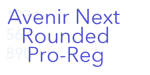 Avenir Next Rounded Pro-Reg-font-download