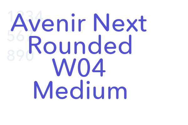 Avenir Next Rounded W04 Medium