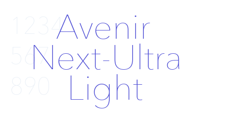 Avenir Next-Ultra Light-font-download